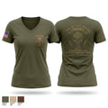 Jackson Municipal Special Response Team Women's Short Sleeve V-neck Shirt - 1