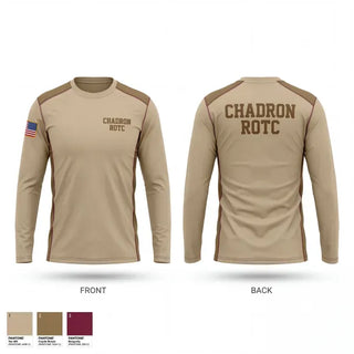 Long Sleeve Performance Shirt, Chadron ROTC, Army, Teamtime, Team time, sublimation, custom sports apparel, team uniforms, spirit wear, spiritwear, sports uniforms, custom shirts, team store, custom team store, fundraiser sports, apparel fundraiser