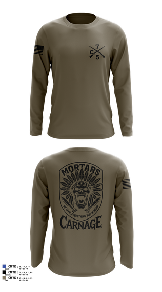 Long Sleeve Performance Shirt, Carnage, , Teamtime, Team time, sublimation, custom sports apparel, team uniforms, spirit wear, spiritwear, sports uniforms, custom shirts, team store, custom team store, fundraiser sports, apparel fundraiser