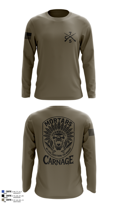 Carnage 79980273 Long Sleeve Performance Shirt 9