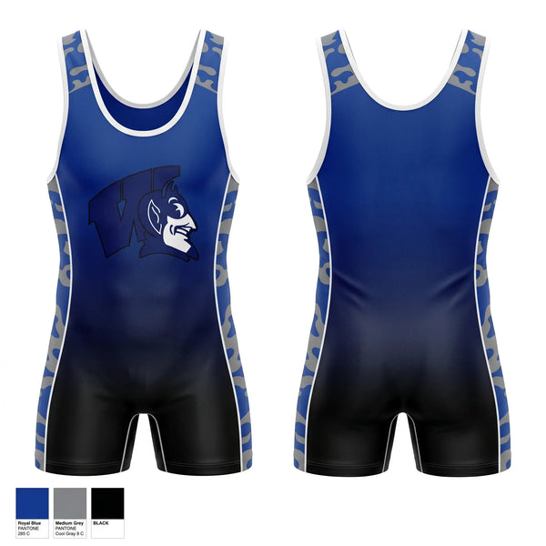 Wrestling Singlet, Wayne Community High School Wrestling, Wrestling, Teamtime, Team time, sublimation, custom sports apparel, team uniforms, spirit wear, spiritwear, sports uniforms, custom shirts, team store, custom team store, fundraiser sports, apparel fundraiser