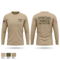 Spiritual Forces The Lords Army Long Sleeve Performance Shirt - 1