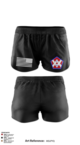 Ranger Panties, 55th Sustainment Brigade, , Teamtime, Team time, sublimation, custom sports apparel, team uniforms, spirit wear, spiritwear, sports uniforms, custom shirts, team store, custom team store, fundraiser sports, apparel fundraiser