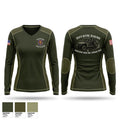 3rd lct 91588906 Women's Long Sleeve V-neck Shirt - 1