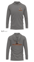 YFL Bulldogs Long Sleeve hooded sunshirt - 5