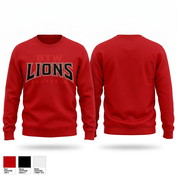 Crew Neck Sweatshirt, Booker T. Washington, , Teamtime, Team time, sublimation, custom sports apparel, team uniforms, spirit wear, spiritwear, sports uniforms, custom shirts, team store, custom team store, fundraiser sports, apparel fundraiser