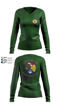 Muscogee Nation Special Operations 96454937 Women's Long Sleeve V-neck Shirt - 8