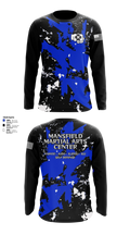 Mansfield Martial Arts Center Long Sleeve Rash Guard Shirt - 27