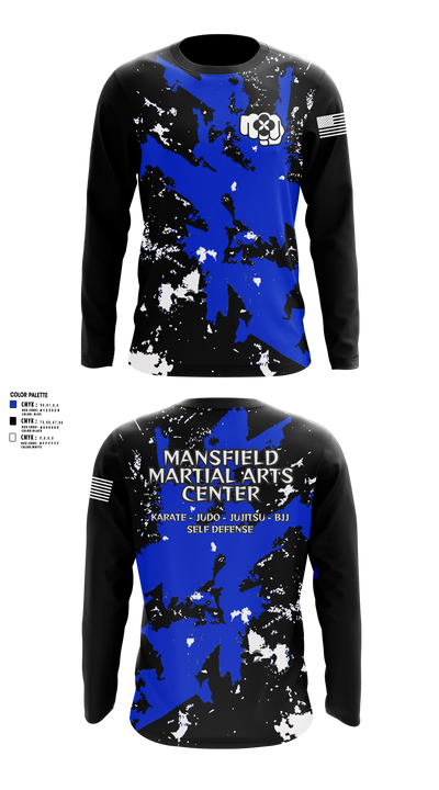 Mansfield Martial Arts Center Long Sleeve Performance Shirt - 27