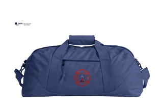 Duffle Bag, Rowayton Fire, Fire Department, Teamtime, Team time, sublimation, custom sports apparel, team uniforms, spirit wear, spiritwear, sports uniforms, custom shirts, team store, custom team store, fundraiser sports, apparel fundraiser