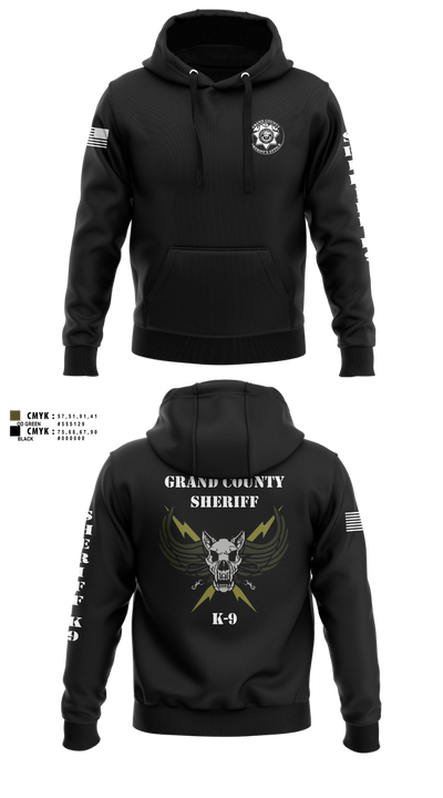 GCSO K9 Hoodie - 102