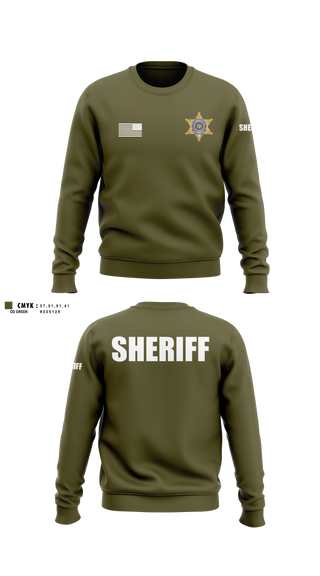 Crew Neck Sweatshirt, Clay County Courts, Police, Teamtime, Team time, sublimation, custom sports apparel, team uniforms, spirit wear, spiritwear, sports uniforms, custom shirts, team store, custom team store, fundraiser sports, apparel fundraiser