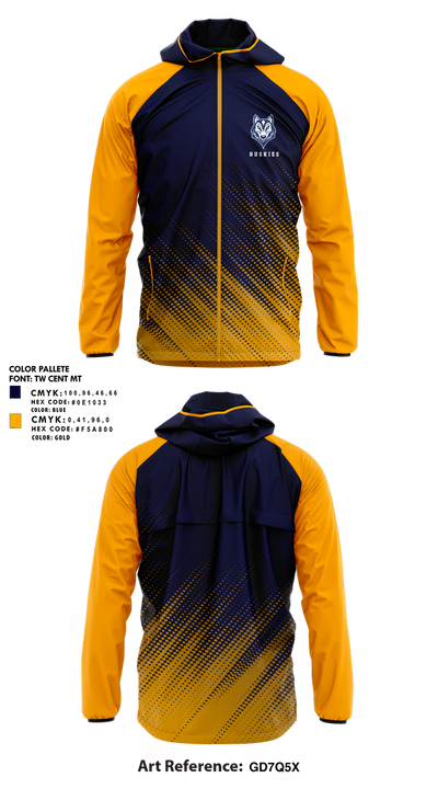 University of Southern Maine Women's Soccer 7165531 Windbreaker - 2