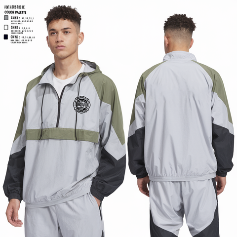 Windbreaker, Engine 51 Ladder 29 Medic 18 Battalion 2, , Teamtime, Team time, sublimation, custom sports apparel, team uniforms, spirit wear, spiritwear, sports uniforms, custom shirts, team store, custom team store, fundraiser sports, apparel fundraiser