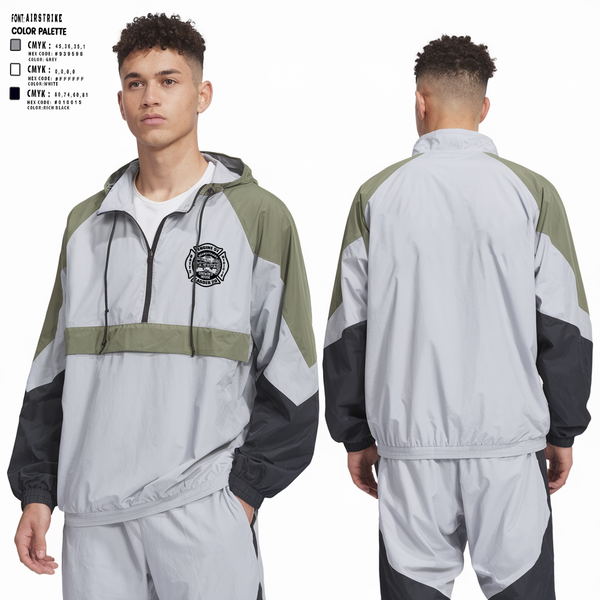Windbreaker, Engine 51 Ladder 29 Medic 18 Battalion 2, , Teamtime, Team time, sublimation, custom sports apparel, team uniforms, spirit wear, spiritwear, sports uniforms, custom shirts, team store, custom team store, fundraiser sports, apparel fundraiser