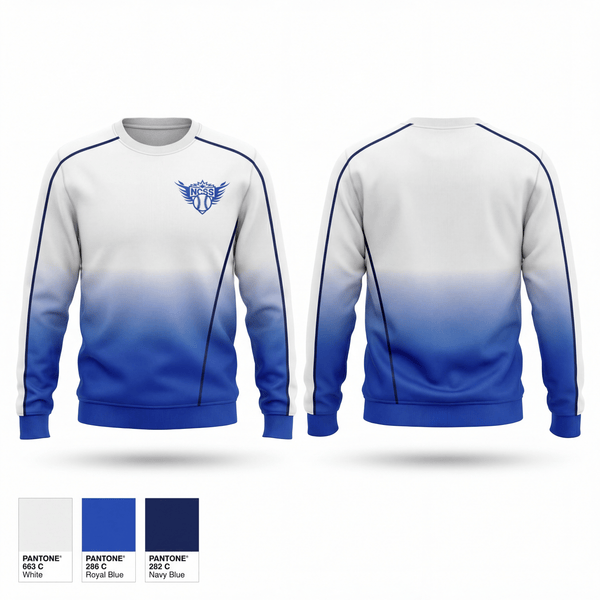 Crew Neck Sweatshirt, North County Senior Softball, Softball, Teamtime, Team time, sublimation, custom sports apparel, team uniforms, spirit wear, spiritwear, sports uniforms, custom shirts, team store, custom team store, fundraiser sports, apparel fundraiser