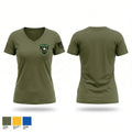 Texas A&M University-Corpus Christi Police Deparment 2289747 Women's Short Sleeve V-neck Shirt - 1