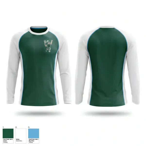 Long Sleeve Performance Shirt, Turrentine Middle School Tennis, Tennis, Teamtime, Team time, sublimation, custom sports apparel, team uniforms, spirit wear, spiritwear, sports uniforms, custom shirts, team store, custom team store, fundraiser sports, apparel fundraiser
