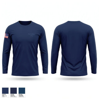Long Sleeve Performance Shirt, Cazadero Fire, Fire Department, Teamtime, Team time, sublimation, custom sports apparel, team uniforms, spirit wear, spiritwear, sports uniforms, custom shirts, team store, custom team store, fundraiser sports, apparel fundraiser