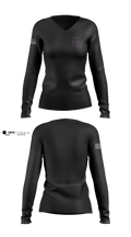 Domestic Violence Unit Women's Long Sleeve V-neck Shirt - 10