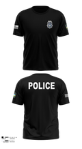 Colorado Springs Police Department 84978371 Old School Cotton Feel Shirt - 100