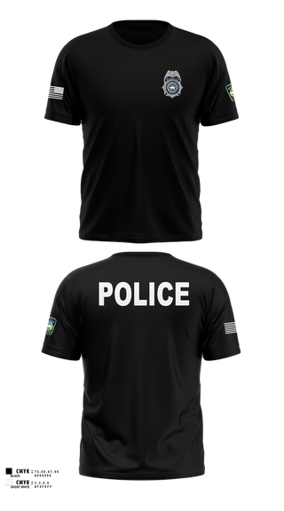 Old School Cotton Feel Shirt, Colorado Springs Police Department, Police, Teamtime, Team time, sublimation, custom sports apparel, team uniforms, spirit wear, spiritwear, sports uniforms, custom shirts, team store, custom team store, fundraiser sports, apparel fundraiser