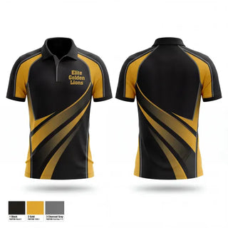 Short Sleeve Performance Polo, Elite Golden Lions, , Teamtime, Team time, sublimation, custom sports apparel, team uniforms, spirit wear, spiritwear, sports uniforms, custom shirts, team store, custom team store, fundraiser sports, apparel fundraiser