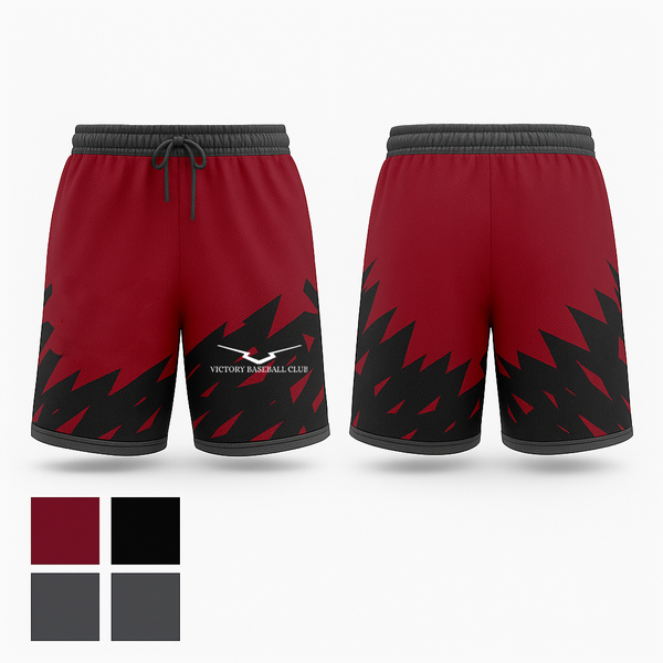 Athletic Shorts With Pockets, Victory Baseball, Baseball, Teamtime, Team time, sublimation, custom sports apparel, team uniforms, spirit wear, spiritwear, sports uniforms, custom shirts, team store, custom team store, fundraiser sports, apparel fundraiser