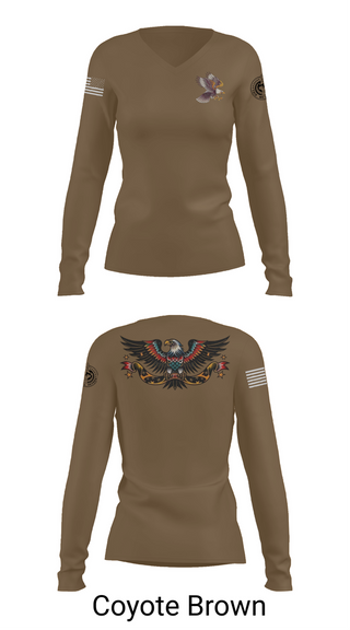 Womens Long Sleeve Vneck Shirt, ECHO, , Teamtime, Team time, sublimation, custom sports apparel, team uniforms, spirit wear, spiritwear, sports uniforms, custom shirts, team store, custom team store, fundraiser sports, apparel fundraiser