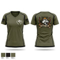 MCB HAWAII PMO K9 Women's Short Sleeve V-neck Shirt - 1