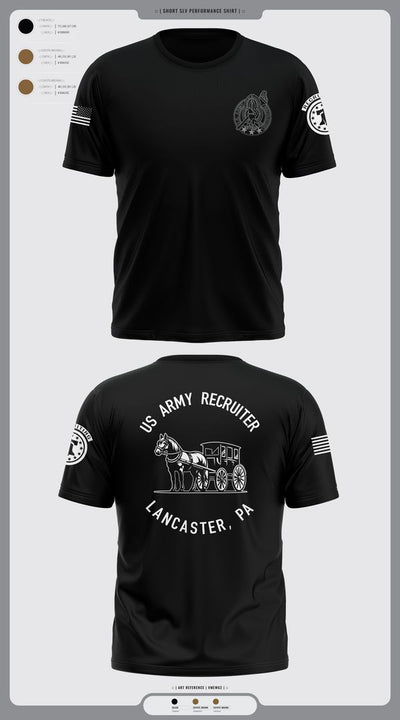 LANCASTE, PA RECRUITING 53136783 Old School Cotton Feel Shirt - 1