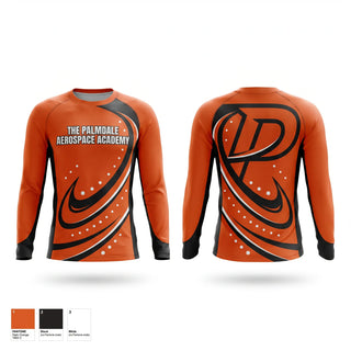 Long Sleeve Performance Shirt, The Palmdale Aerospace Academy, Men's Basketball, Teamtime, Team time, sublimation, custom sports apparel, team uniforms, spirit wear, spiritwear, sports uniforms, custom shirts, team store, custom team store, fundraiser sports, apparel fundraiser