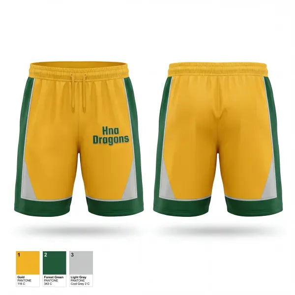 Athletic Shorts With Pockets, Hāna Dragons, Women's Basketball, Teamtime, Team time, sublimation, custom sports apparel, team uniforms, spirit wear, spiritwear, sports uniforms, custom shirts, team store, custom team store, fundraiser sports, apparel fundraiser