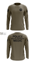 Muscogee Nation Police Tactical Medical team 86910263 Long Sleeve Performance Shirt - 102
