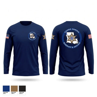 Long Sleeve Performance Shirt, caddo parish sheriff, Police, Teamtime, Team time, sublimation, custom sports apparel, team uniforms, spirit wear, spiritwear, sports uniforms, custom shirts, team store, custom team store, fundraiser sports, apparel fundraiser