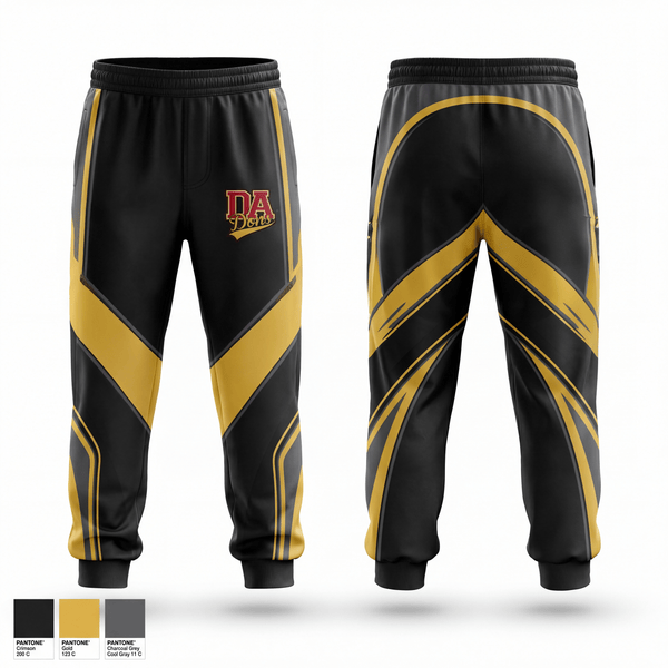 Sweatpants, DeAnza High School Dons, Track & Field, Teamtime, Team time, sublimation, custom sports apparel, team uniforms, spirit wear, spiritwear, sports uniforms, custom shirts, team store, custom team store, fundraiser sports, apparel fundraiser