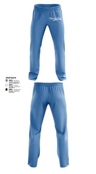 Sweatpants, MAGNOLIA BOYS, Baseball, Teamtime, Team time, sublimation, custom sports apparel, team uniforms, spirit wear, spiritwear, sports uniforms, custom shirts, team store, custom team store, fundraiser sports, apparel fundraiser