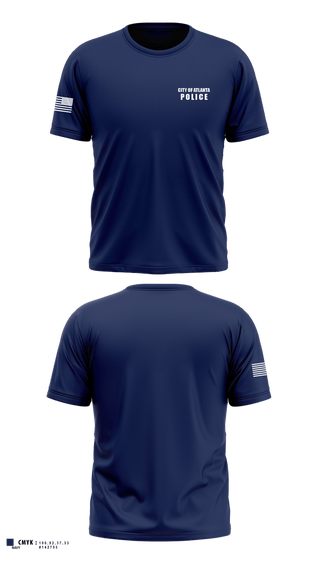 Old School Cotton Feel Shirt, City of Atlanta Police, Police, Teamtime, Team time, sublimation, custom sports apparel, team uniforms, spirit wear, spiritwear, sports uniforms, custom shirts, team store, custom team store, fundraiser sports, apparel fundraiser