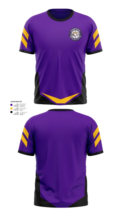 Onsted Wildcats 80514527 Short Sleeve Performance Shirt - 21