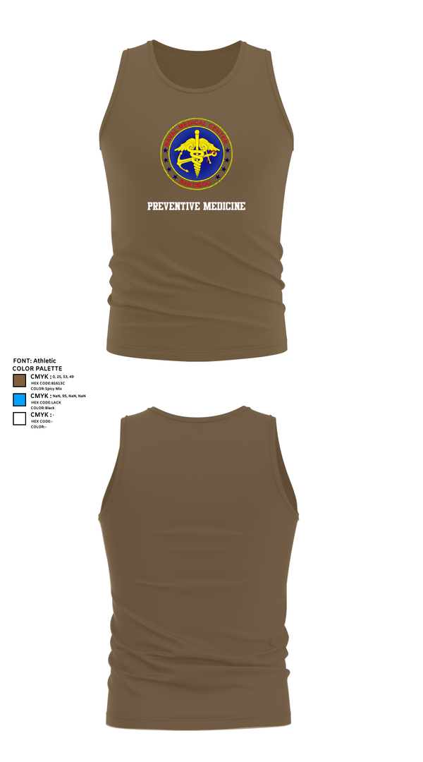 Tank Top, Preventive Medicine, , Teamtime, Team time, sublimation, custom sports apparel, team uniforms, spirit wear, spiritwear, sports uniforms, custom shirts, team store, custom team store, fundraiser sports, apparel fundraiser
