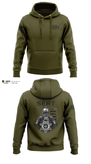 Hoodie, DELTA SERT, Police, Teamtime, Team time, sublimation, custom sports apparel, team uniforms, spirit wear, spiritwear, sports uniforms, custom shirts, team store, custom team store, fundraiser sports, apparel fundraiser