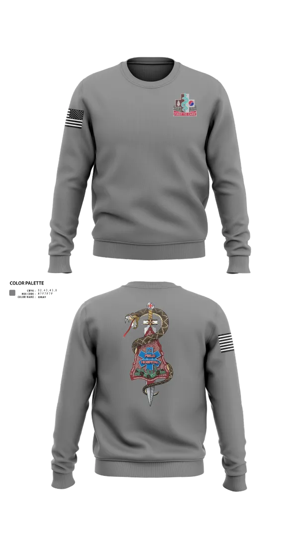 Crew Neck Sweatshirt, 926 PM, Army, Teamtime, Team time, sublimation, custom sports apparel, team uniforms, spirit wear, spiritwear, sports uniforms, custom shirts, team store, custom team store, fundraiser sports, apparel fundraiser