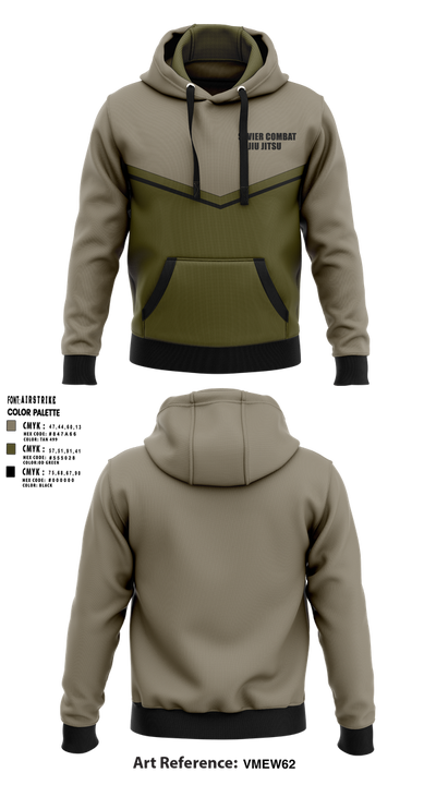 SEVIER COMBAT JIU JITSU 25333602 Hoodie - 1