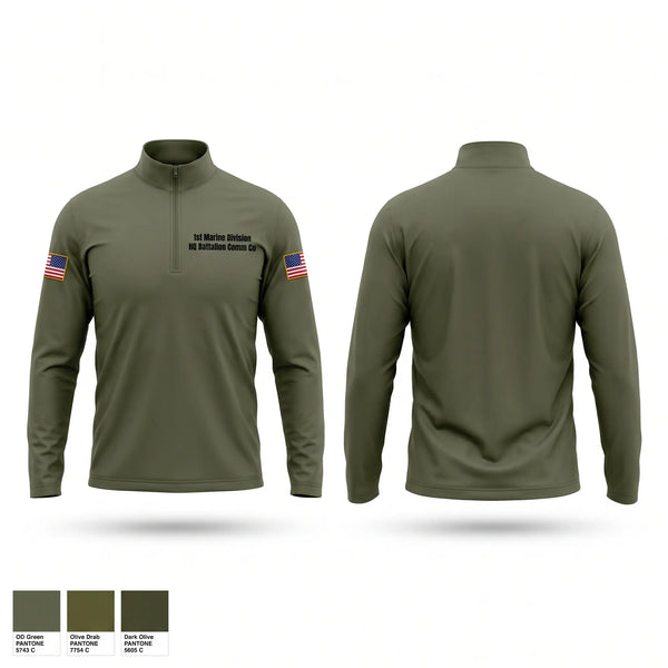 Windbreaker, 1st Marine Division HQ Battalion Comm Co, Marines, Teamtime, Team time, sublimation, custom sports apparel, team uniforms, spirit wear, spiritwear, sports uniforms, custom shirts, team store, custom team store, fundraiser sports, apparel fundraiser