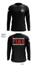 MONTROSE FIRE DEPARTMENT 23525519 Long Sleeve Performance Shirt - 26