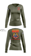 3d CCG Women's Long Sleeve V-neck Shirt - 30
