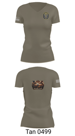 Womens Short Sleeve Vneck Shirt, USS CAPE ST. GEORGE, , Teamtime, Team time, sublimation, custom sports apparel, team uniforms, spirit wear, spiritwear, sports uniforms, custom shirts, team store, custom team store, fundraiser sports, apparel fundraiser