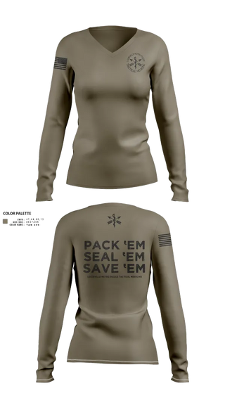Womens Long Sleeve Vneck Shirt, LMPD HSO TRT, Police, Teamtime, Team time, sublimation, custom sports apparel, team uniforms, spirit wear, spiritwear, sports uniforms, custom shirts, team store, custom team store, fundraiser sports, apparel fundraiser