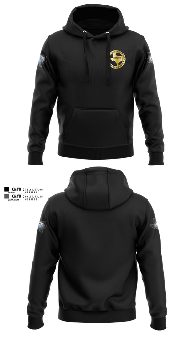Nueces County Constable PCT4 30073114 Hoodie - 6