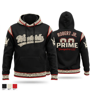 Hoodie, Westside, Softball, Teamtime, Team time, sublimation, custom sports apparel, team uniforms, spirit wear, spiritwear, sports uniforms, custom shirts, team store, custom team store, fundraiser sports, apparel fundraiser